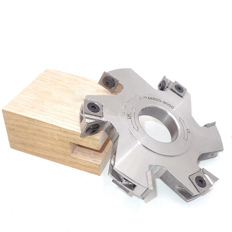 LIVTER Tungsten Grooving Cutter Head Woodworking Milling Cutter with Carbide Inserts