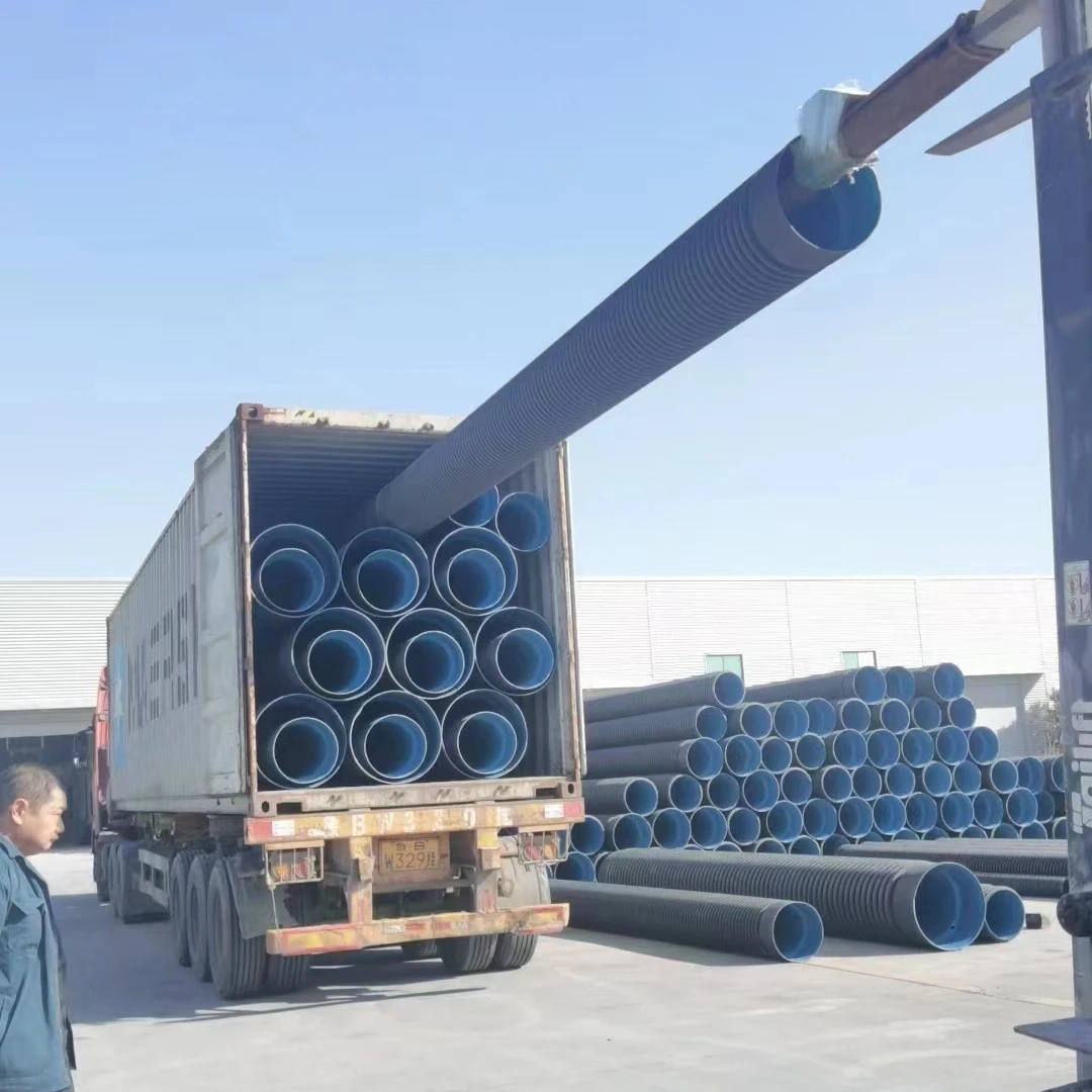 2021  High quality china pvc corrugated irrigation pipe production line