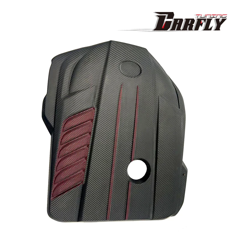 Dry Carbon Fiber Engine Cover For Toyota Supra  A90  2019