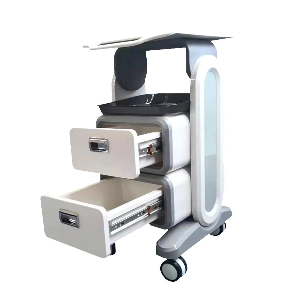 salon carts trolleys beauty medical trolley for diode laser machine
