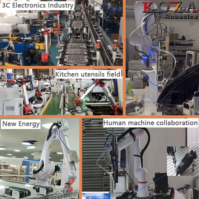 KOZA industrial manipulator mini robot hand arm 6 axis industrial spot welding robot high speed high precision stacking robotic