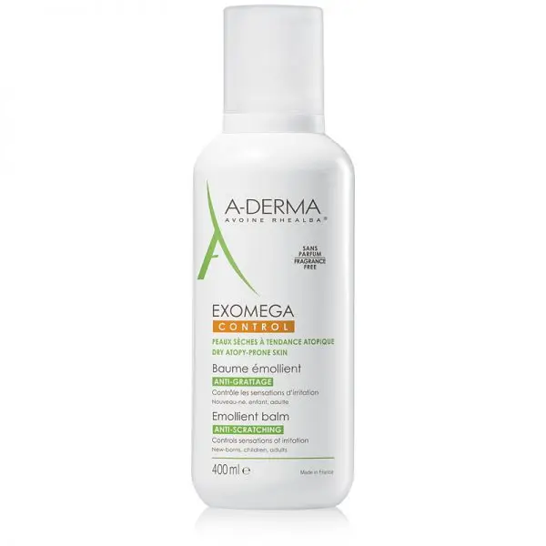 Экомолентный бальзам для контроля Exomega A-Derma 400 мл