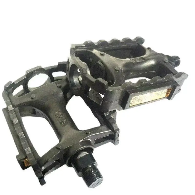 Xiaoaming16 Sealed Bearing bicycle metal pedals Mountain Bike Pedals MTB Sealed 4 Bearing  Anti Slip Nylon Bicycle Pedals