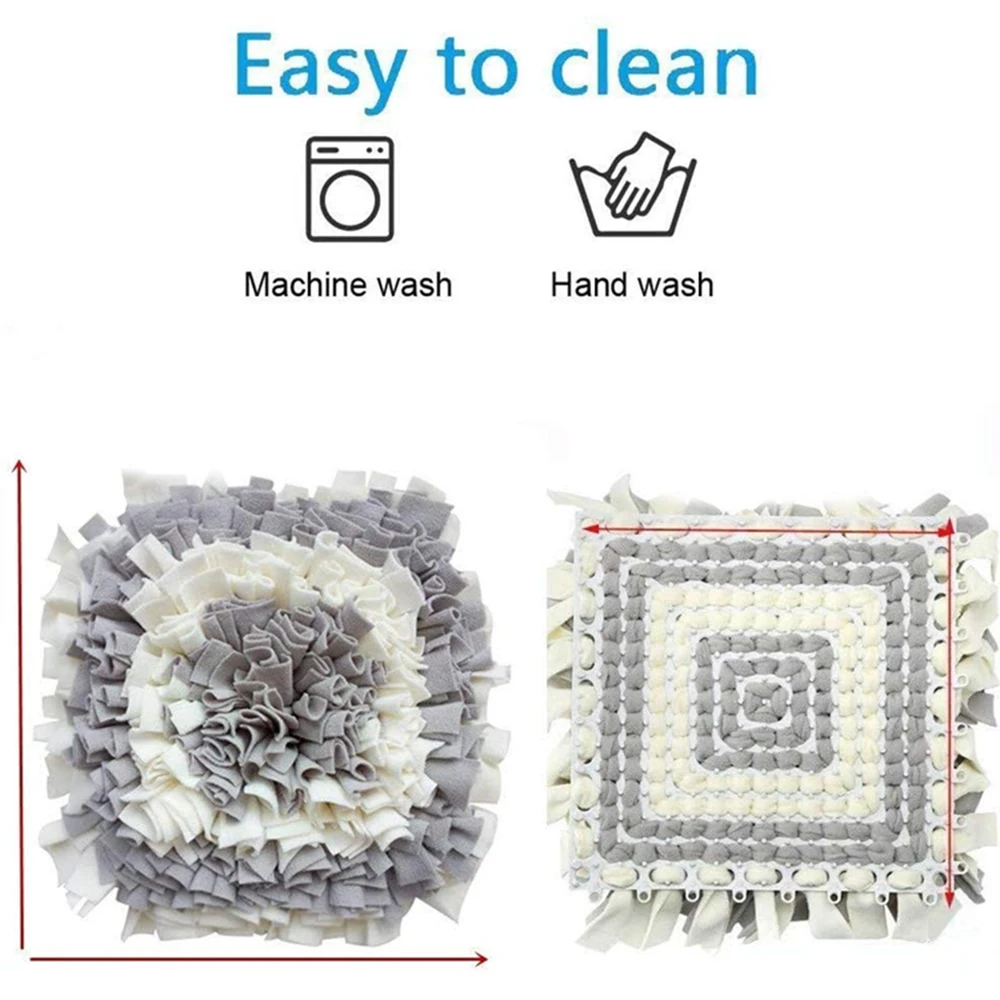 Wholesale Hand-knitted Pet Snuffle Mat Dog Nosework Snuffle Mat for Dogs Training Feeding Stress Release Dog Toy