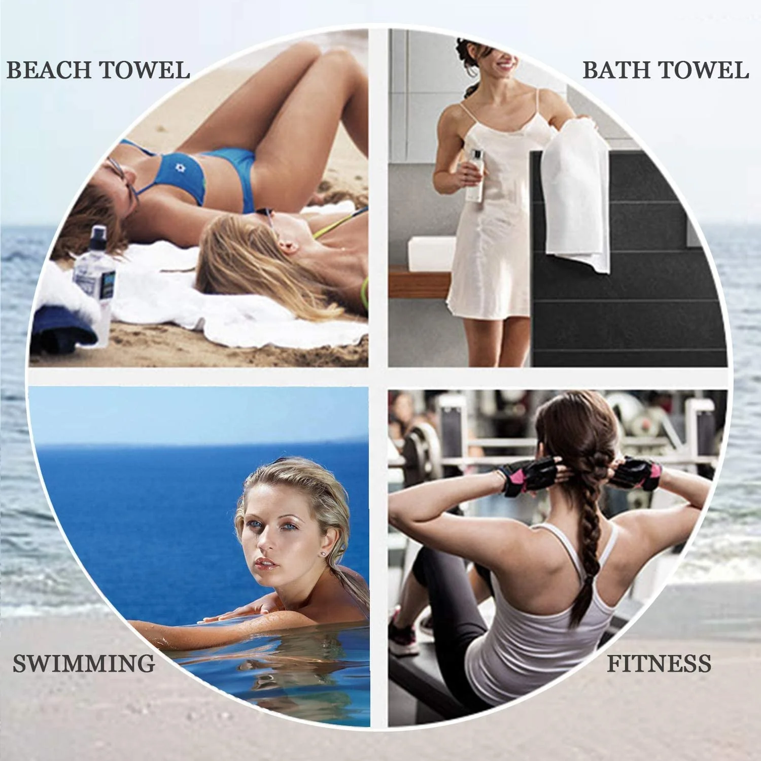 Super soft and absorbent Plush Thicken Changeable Towel coral fleece Bibulous Body Wrap wearable Bath towel