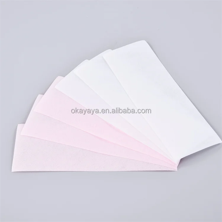 Factory Direct Nonwoven Depilatory Paper Body and Facial Depilatory Paper Disposable Non-woven Waxing Strips Paper