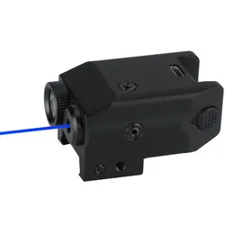 Reflex Tactical Adjustable Collimator Glock Blue Laser Sight and LED flashlight  Tactical Hunting Laser Optical Sight .