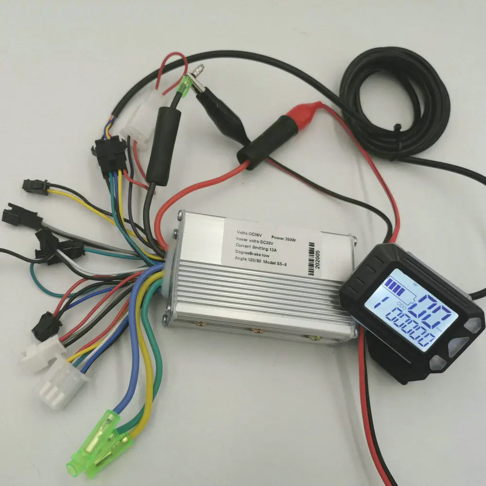 ЖК-дисплей S5 с переключателем переключения передач и 36v48v250w350w контроллер для электрического скутера электровелосипеда скейтборда горного велосипеда ATV