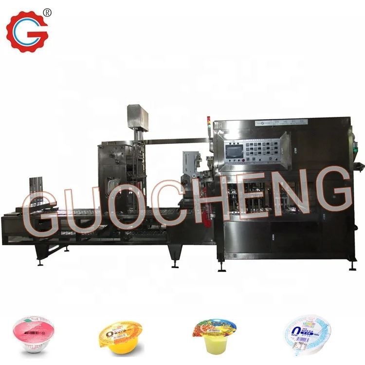 Automatic Cup Package Fruit Jam Filling Machines