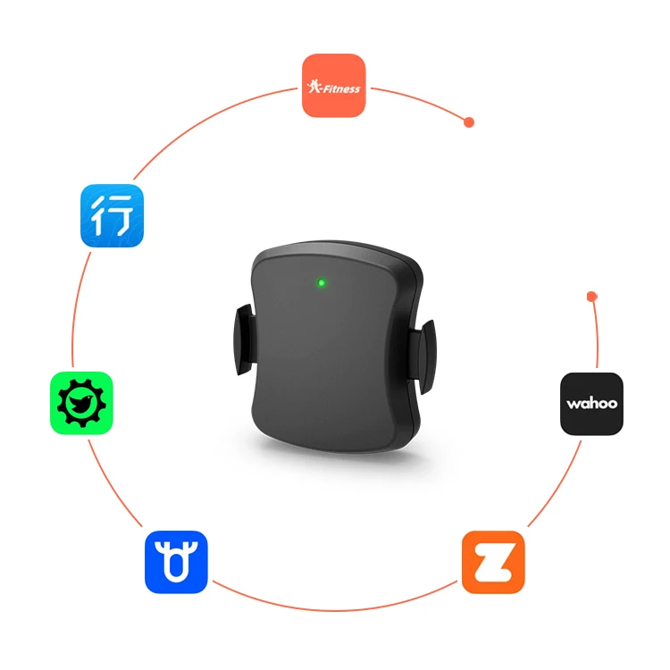 IP67 Waterproof Smart Speed and Cadence Sensor CDN200 Compatible for Fitness Apps via BLE