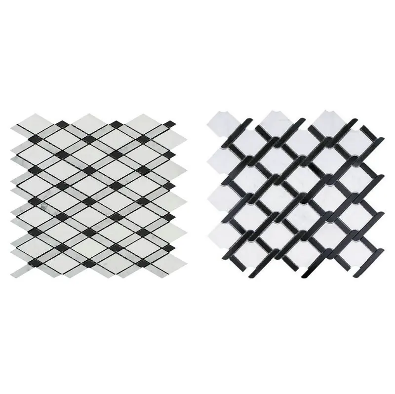 Nature Stone 300*320mm White Grey Marble Mediterranean Interior Wall Decor Hotels Porcelain Travertine Granite Slate Metal