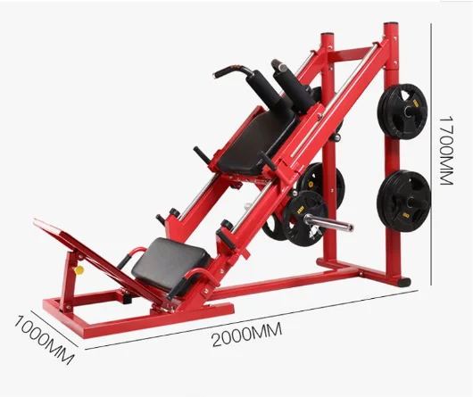 High Quality Strength High-Density Power Rack 45 degree Leg Press Machine/Hack Squat