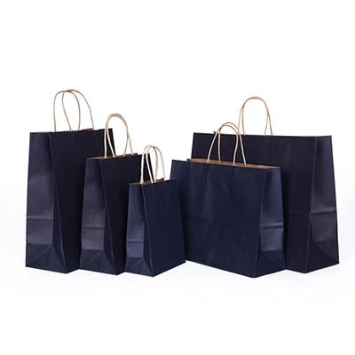 Brand New Three-Strand Kraft Thermal Thank You Sublimation Stars Starbucks Stand Up Square Large Paper Gift Bags