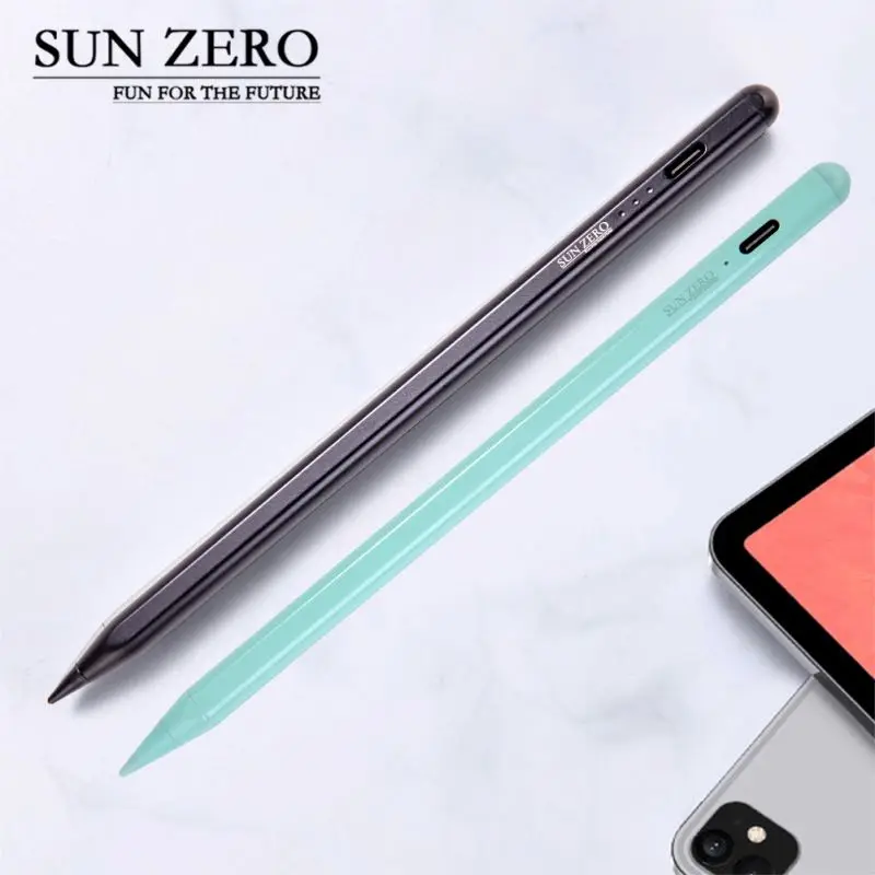 SUN ZERO Promotional stylus pencil Easy to use stylus pen Rechargeable universal pen for for notes tak