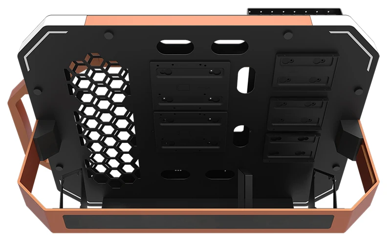 Darkflash BladeX DIY открытое ПК чехол для материнской платы ATX/M-ATX/ ITX шасси вертикальный разгона открытая алюминиевая рама стойка компьютера