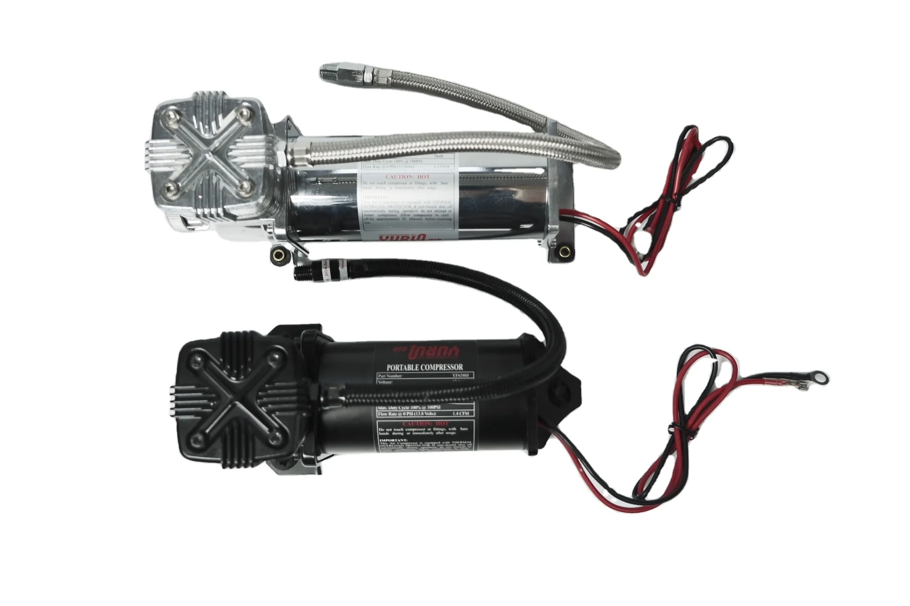 New design 1.3CFM 12 volt portable 4wd offroad truck suspension compressor roof air compressores