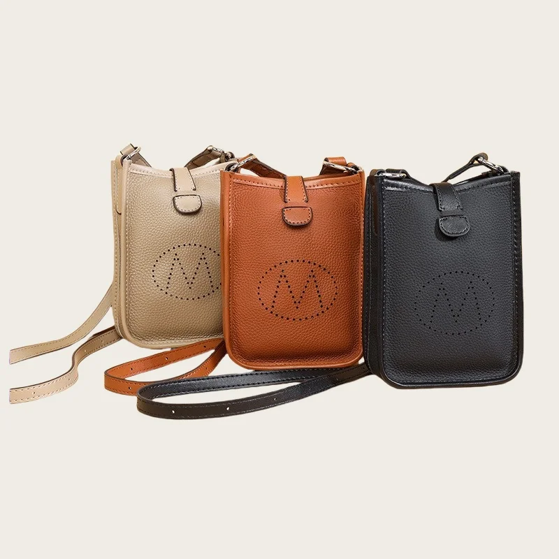 2025 Small Crossbody Cell Phone Purse Bag for Women Single Shoulder Bag Small Leather Crossbody Phone Bags for Women