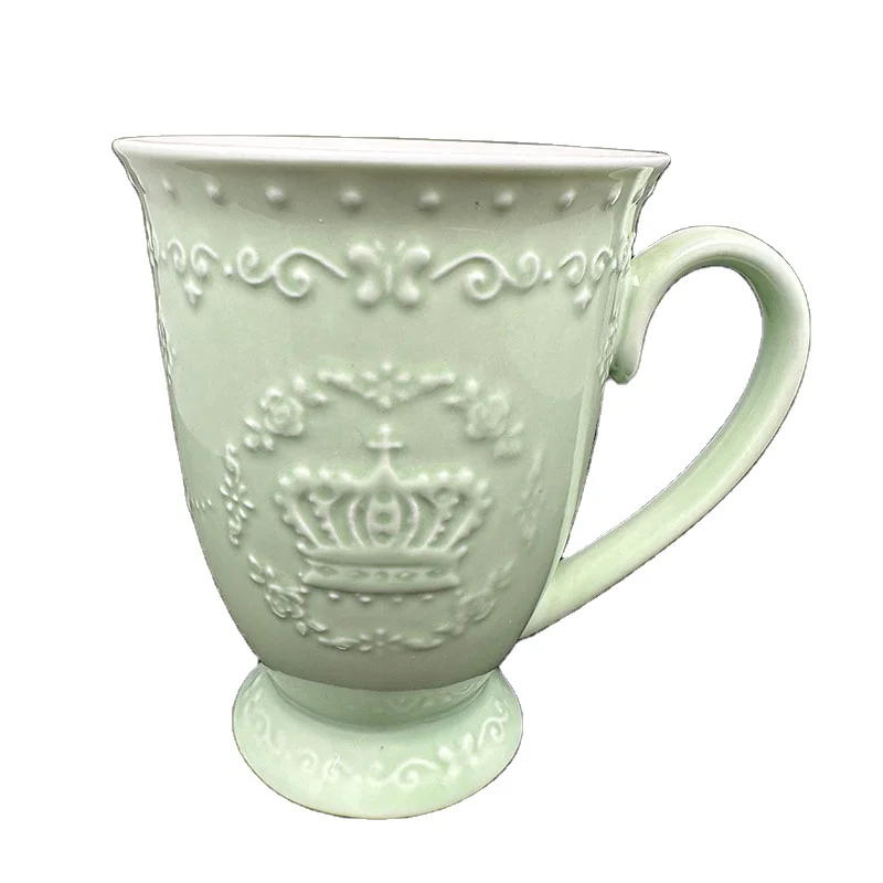 Carved ceramic cup Manufacturer Wholesale Sublimation 11oz wholesale coffee cup sublimation mug for sublimation