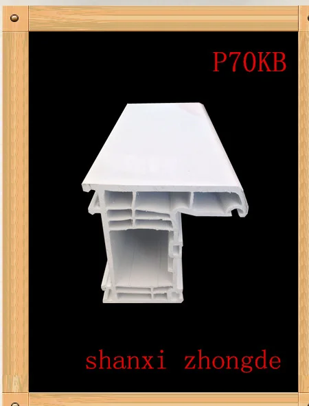 70 Series 60 Series PVC/UPVC Windows Extrusion Plastic Profiles