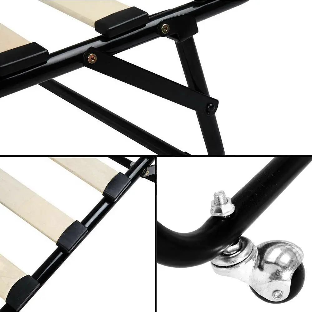 Customized Folding Bed Frame Easy Portable Space Saving Full Size Metal Foldable Bed Foldable Sofa Beds Furniture 10 Sets