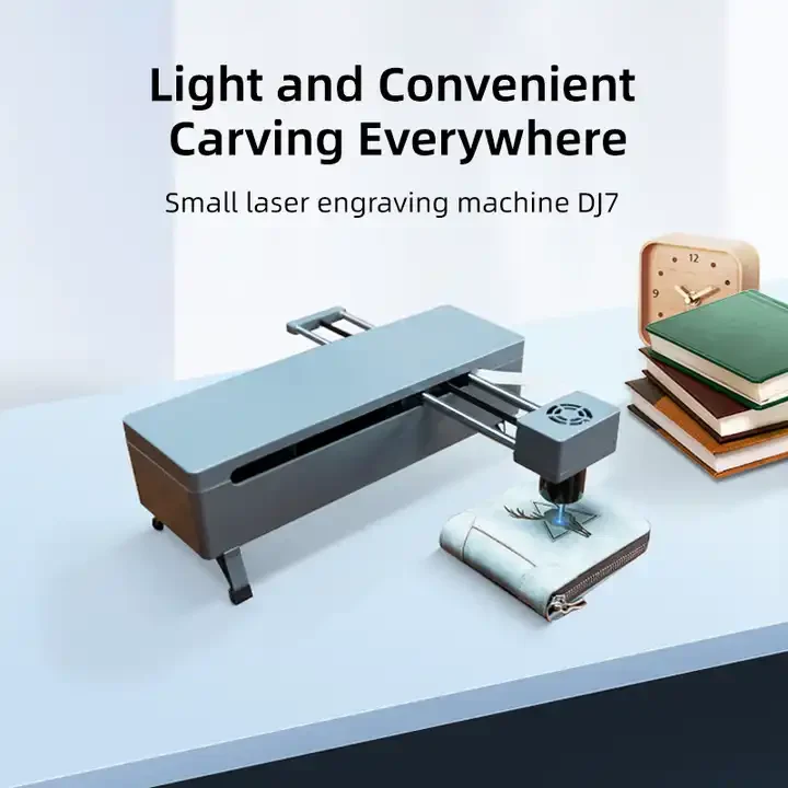 DAJA DJ7 5W Laser Engraver Printer Laser Printing Cutting Wood Paper and Leather MINI fiber laser Marking Machines