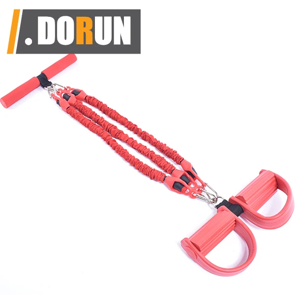 Adjustable Multifunction Tension Rope, 6-Tube Elastic Yoga Pedal Puller Resistance Band, Natural Latex Tension Rope