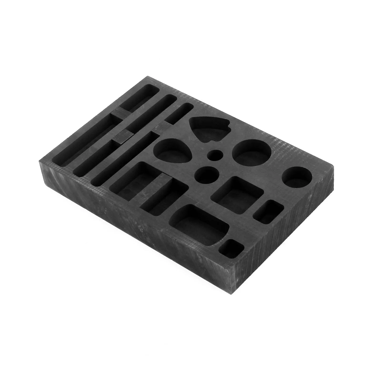 14 20 Holes Graphite Ingot Mold Crucible Mould for Melting Casting Refining Gold Silver Metal Aluminum Copper Jewelry Making