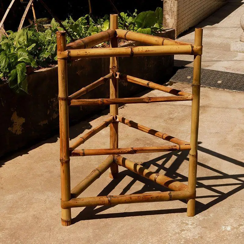 Bamboo Storage Basket Food Tray Drying Bamboo Household Container Bamboo Sieve Weave Fruit Basket