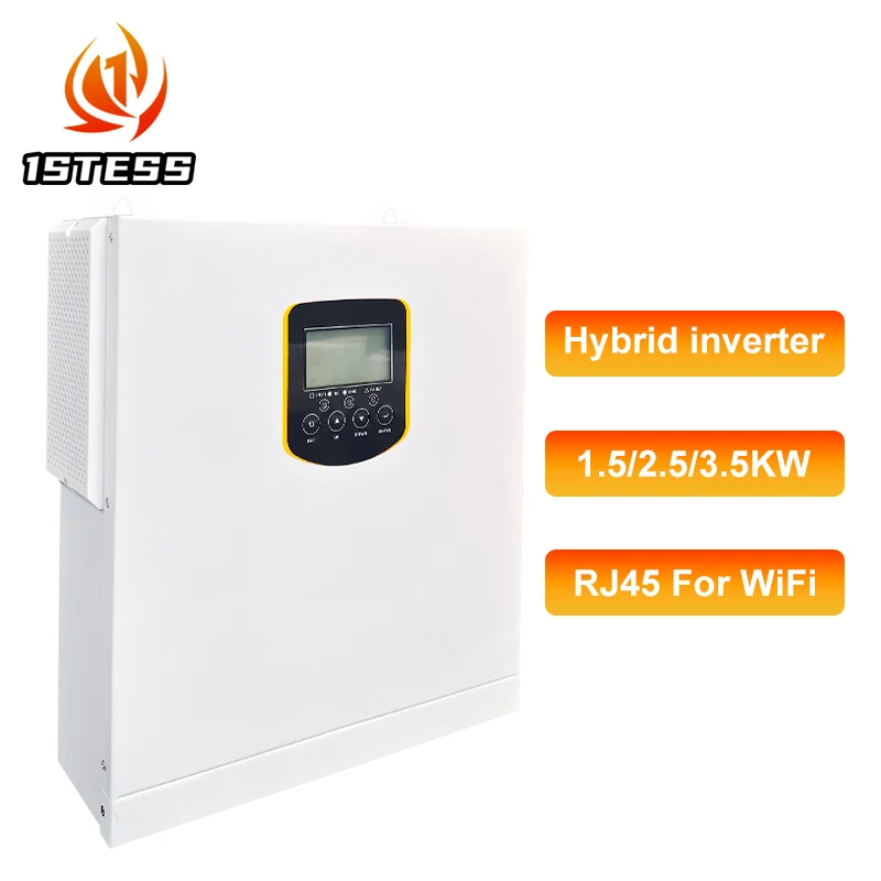 Wholesale 12V 1.5kw solar inverter 24V 1.5kw 2.5kw 3.5kw hybrid solar inverter MPPT Custom On Grid Off Grid solar inverter