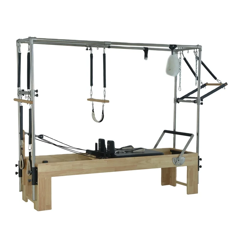 YG Fitness High quality factory direct sales commercial preferred wooden gym equipment cadillac reformer Pilates machine-7006