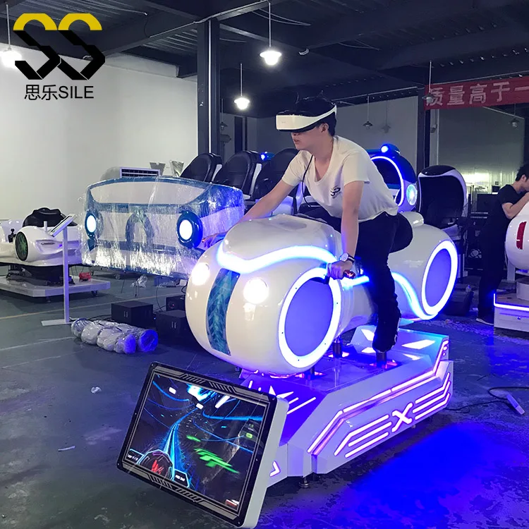 Лидер продаж 2021 автомобильный симулятор вождения аркадная игра 9d vr виртуальной реальности мотоцикла 9D VR оборудование