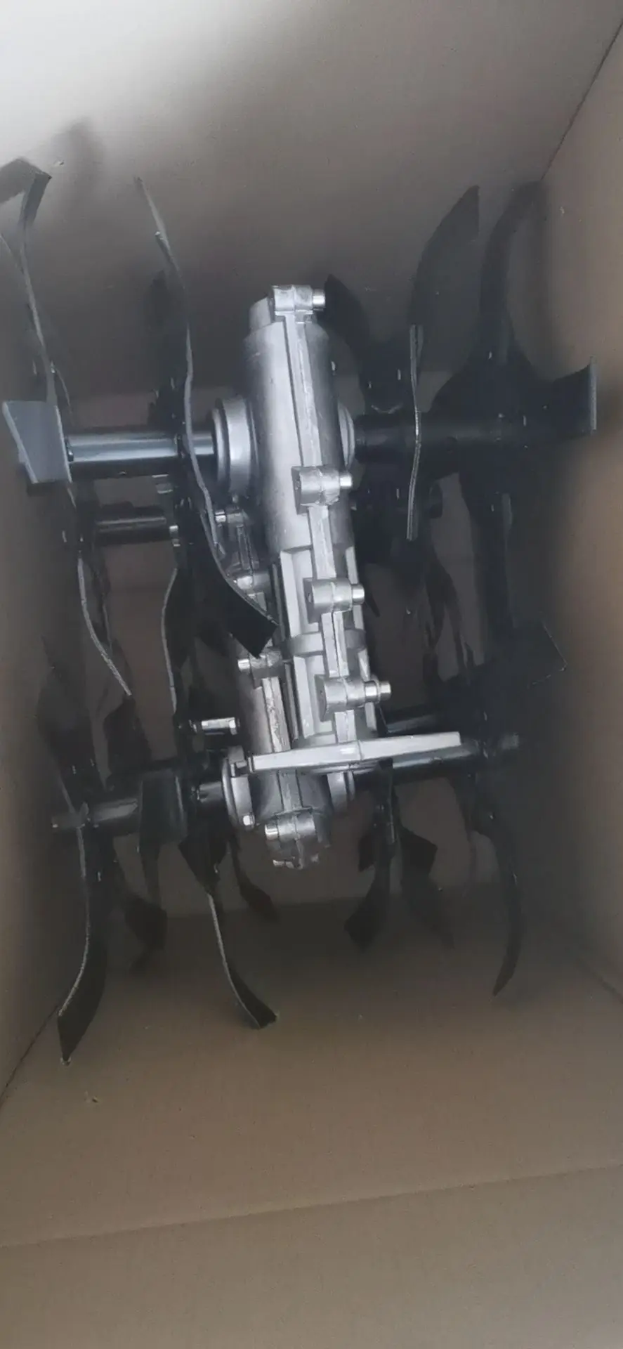 Skyagri brush cutter Manganese Steel Brush Cutter Tiller Head For Brush Cutter Trimmer Tiller Cultivator Weeder Attatchment