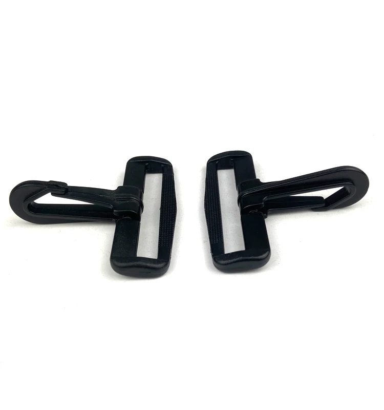 Chinese bag accessories manufacturer new design black snap hooks wholesale swivel hook