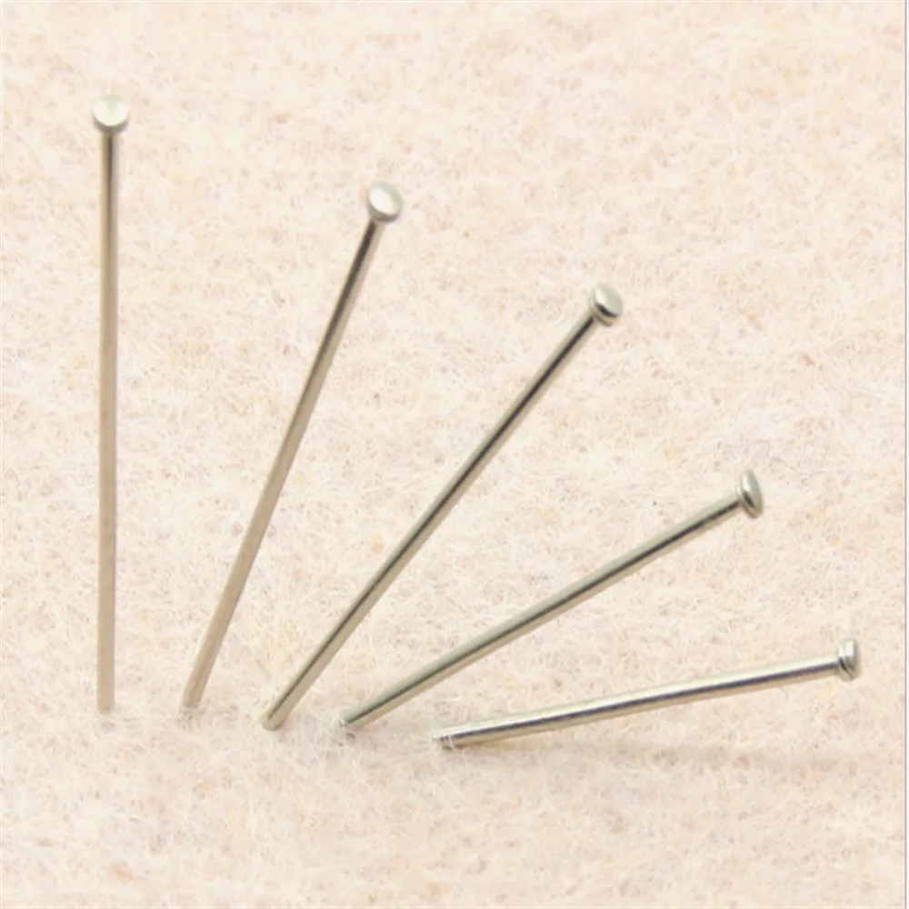 
High Quality Stainless Steel Flat Head Pin Silver Flat Head Dressmaking Pins for Office 