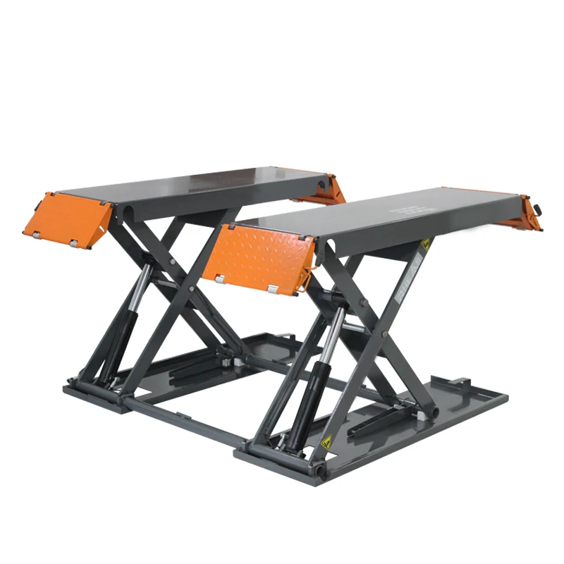 China supply cheap price stationary scissor lift for waste bin