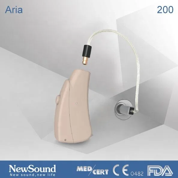 Tinnitus Treatment Function High Quality like Siemens Wireless Invisible Mini Digital RIC Hearing Aids