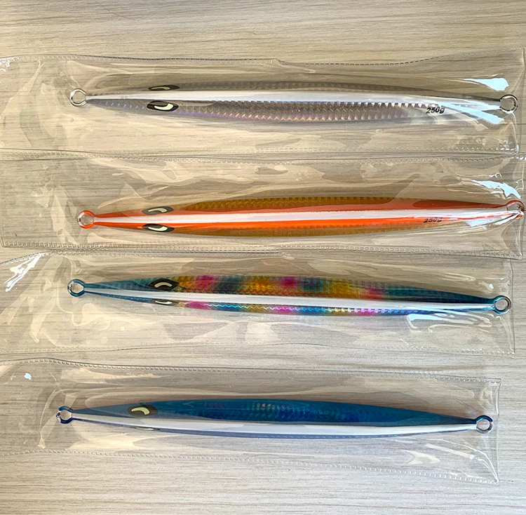 Slow Pitch Jigging Lure Vertical 200g Jigging Metal Fish Lure Fishing Tackle Fast Speed Sinking Jigging Lures