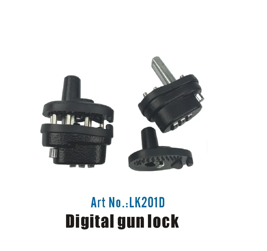 Gun cleaning kit cable digital or key strong lock The key is a strong lock