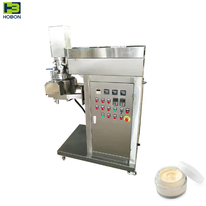 High Speed 10L Cosmetic Cream Homogenizing Making  Machine