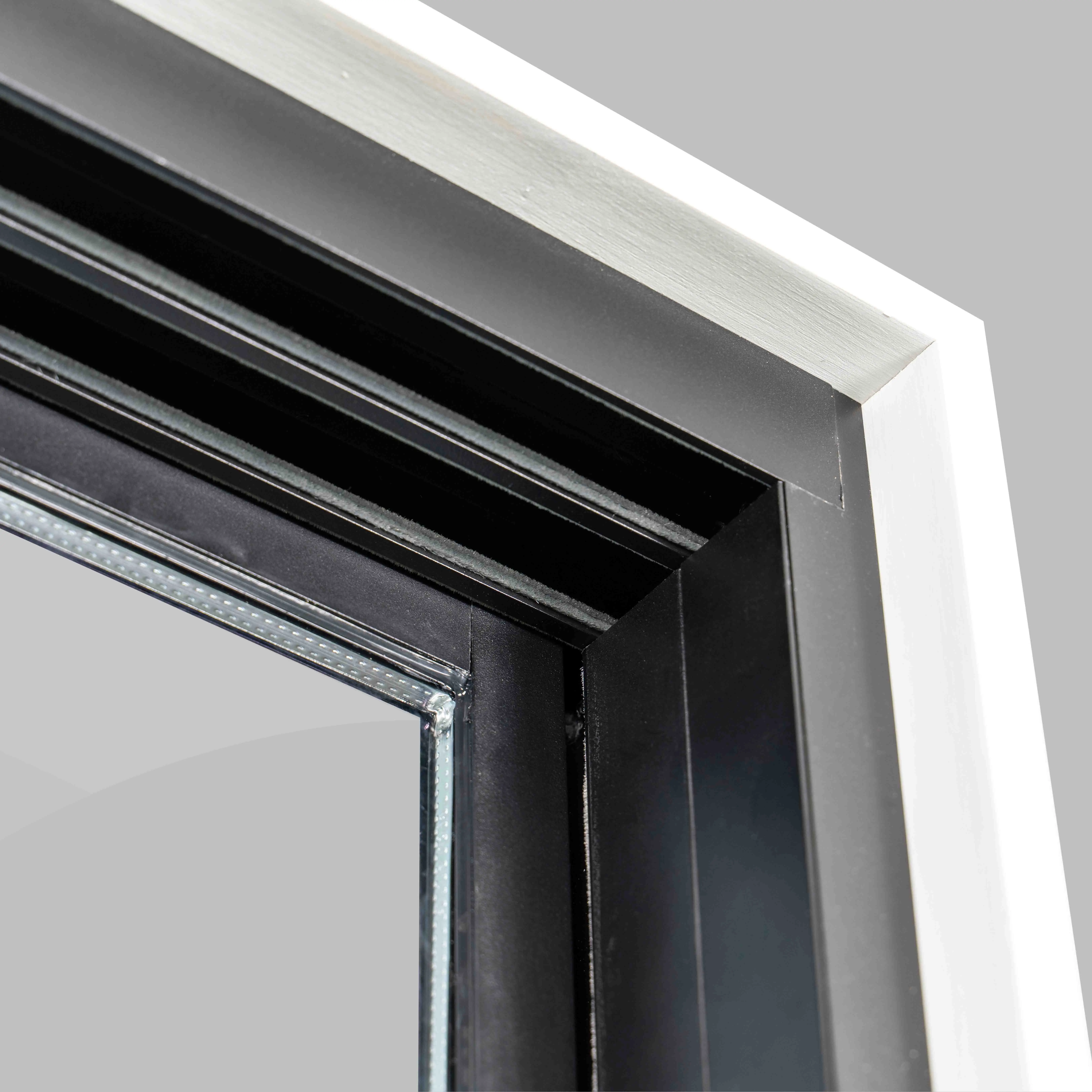 Australian standard aluminium three track sliding patio door with tempered glass AS2047 waterproof