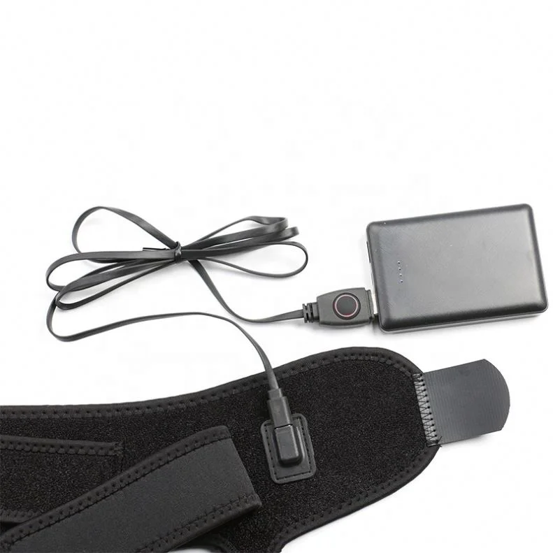 NEW USB Electric Heated Ankle Brace heating ankle support wrap warm sports Men women brace support heated ankle brace