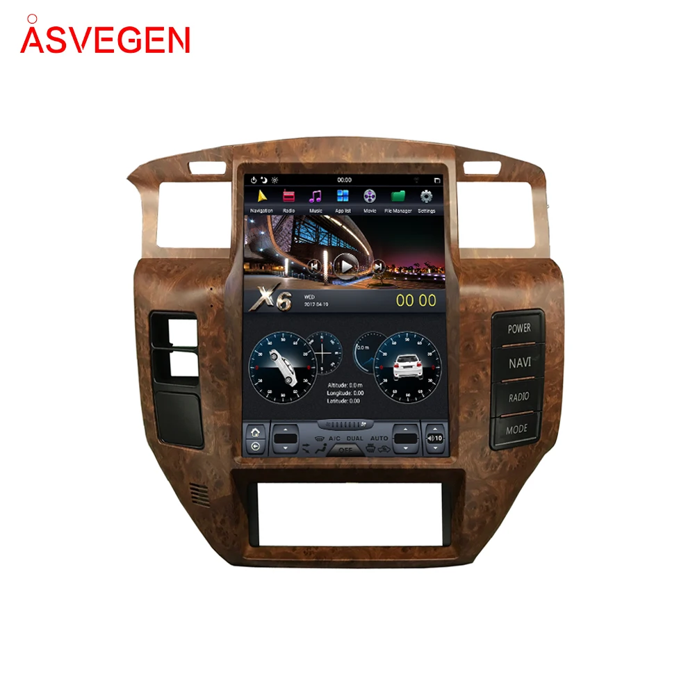 Android 9 0 автомобильный DVD радио плеер GPS навигация для NISSAN PATROL 5 Y61 2005-2008 беспроводной carplay DSP