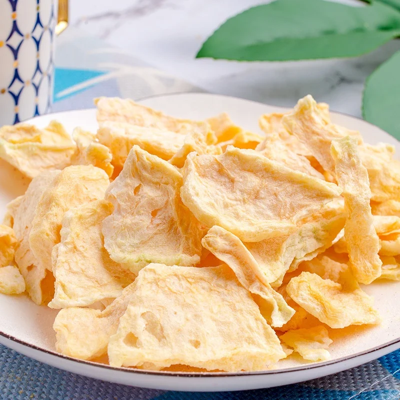 Healthy dry fruit chips Hami melon ready to eat sweet melon freeze dried cantaloupe sliced snack product