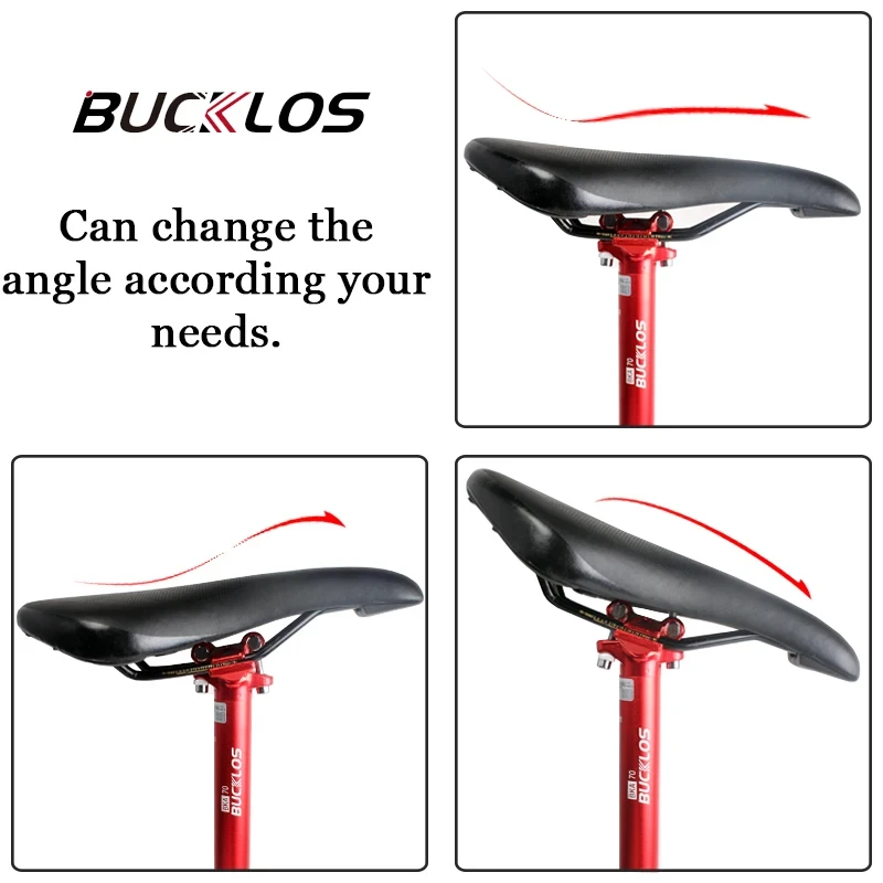 OEM/ODM BUCKLOS MTB подседельный штырь из алюминиевого сплава Сверхлегкий седельный для горного велосипеда 27 2/30 8/31 6 мм велосипедные детали подседельного штыря