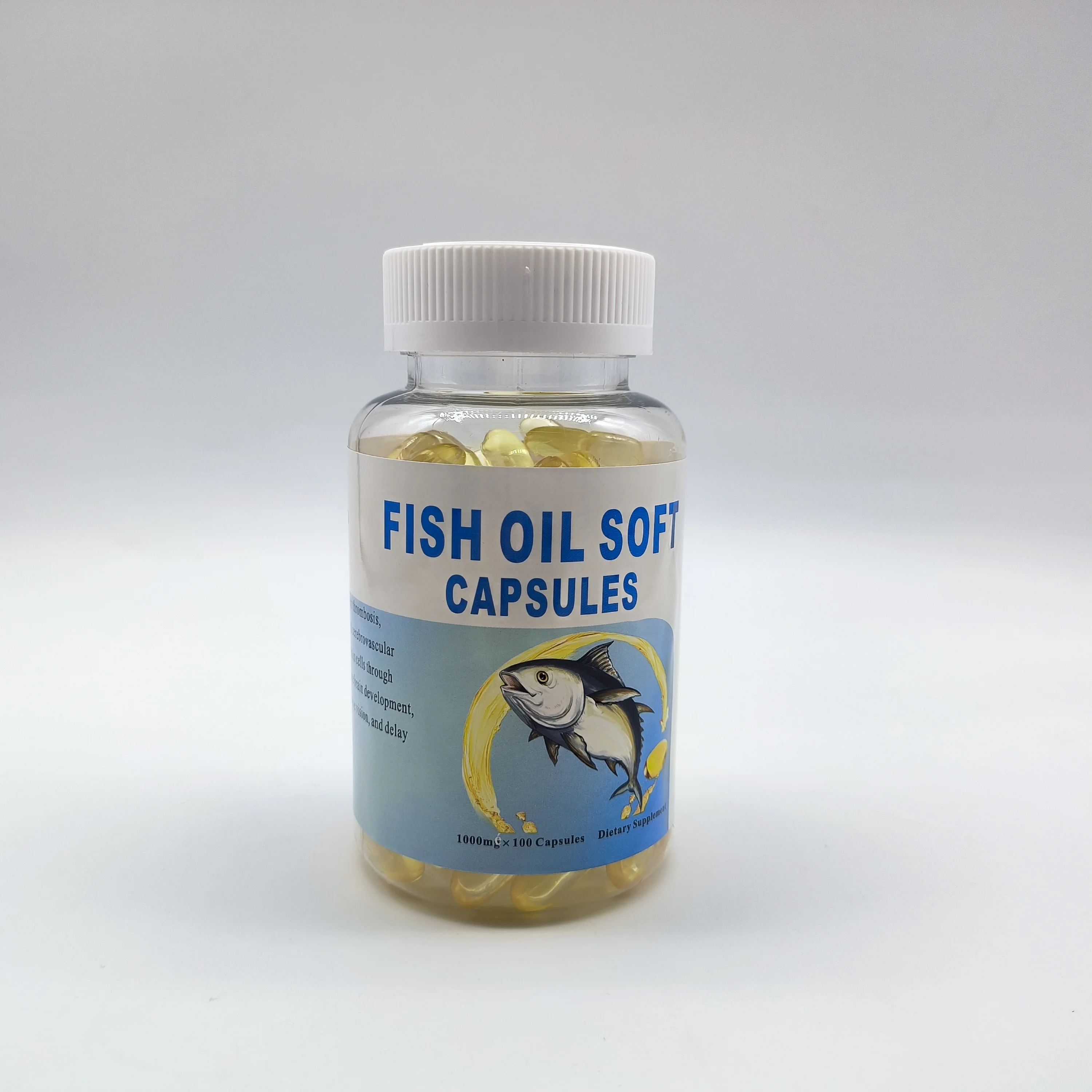 Health food Used to delay visual decline naturally Fish oil softgel