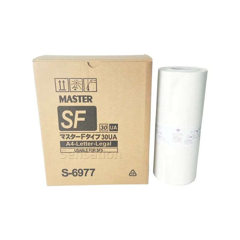 Высококачественный мастер-рулон SF A4 для RISOs SF5030 SF5050 SF5230 SF5430 SF5450 цифровой дубликатор S-6977 мастер