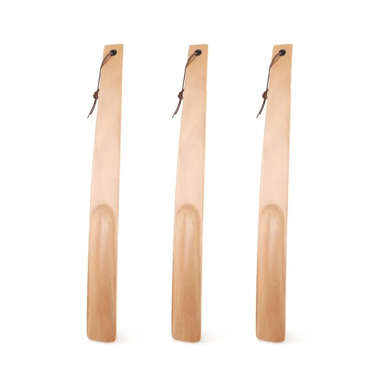 38cm long lotus wood shoe horn