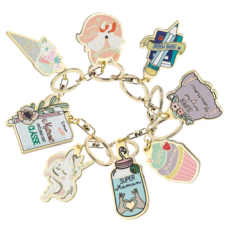 Брелок для ключей из мягкого твердого металла