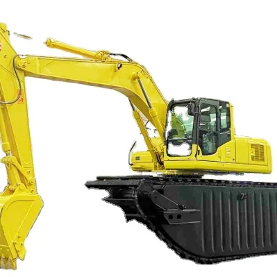 Прямая продажа с завода Keda земноводный Понтонный экскаватор 20 тонн из