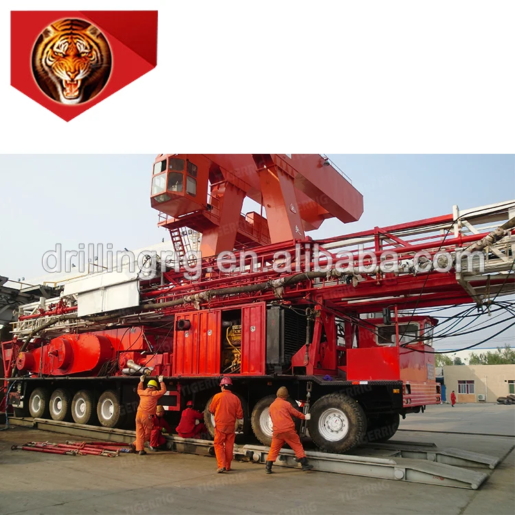 Установка Tiger rig ZJ70 4500CZ для низкотемпературного монтажа на грузовике отличная производительность